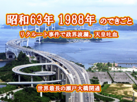 昭和63年 瀬戸大橋開通
