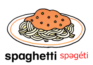 こども英語　spaghetti
